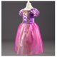 thumbnail image 1 of Vestido de hielo de manga corta de verano para niñas, disfraz de actuación de Halloween, 1 of 5
