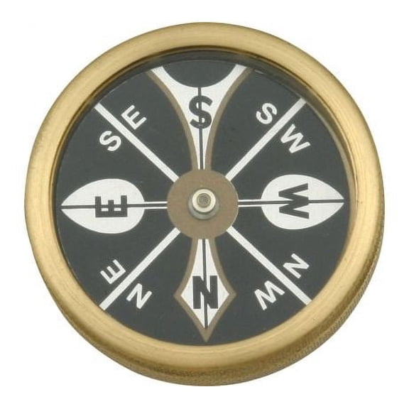 Marbles Large Pocket Compass, 1 3/4in. diameter MR223