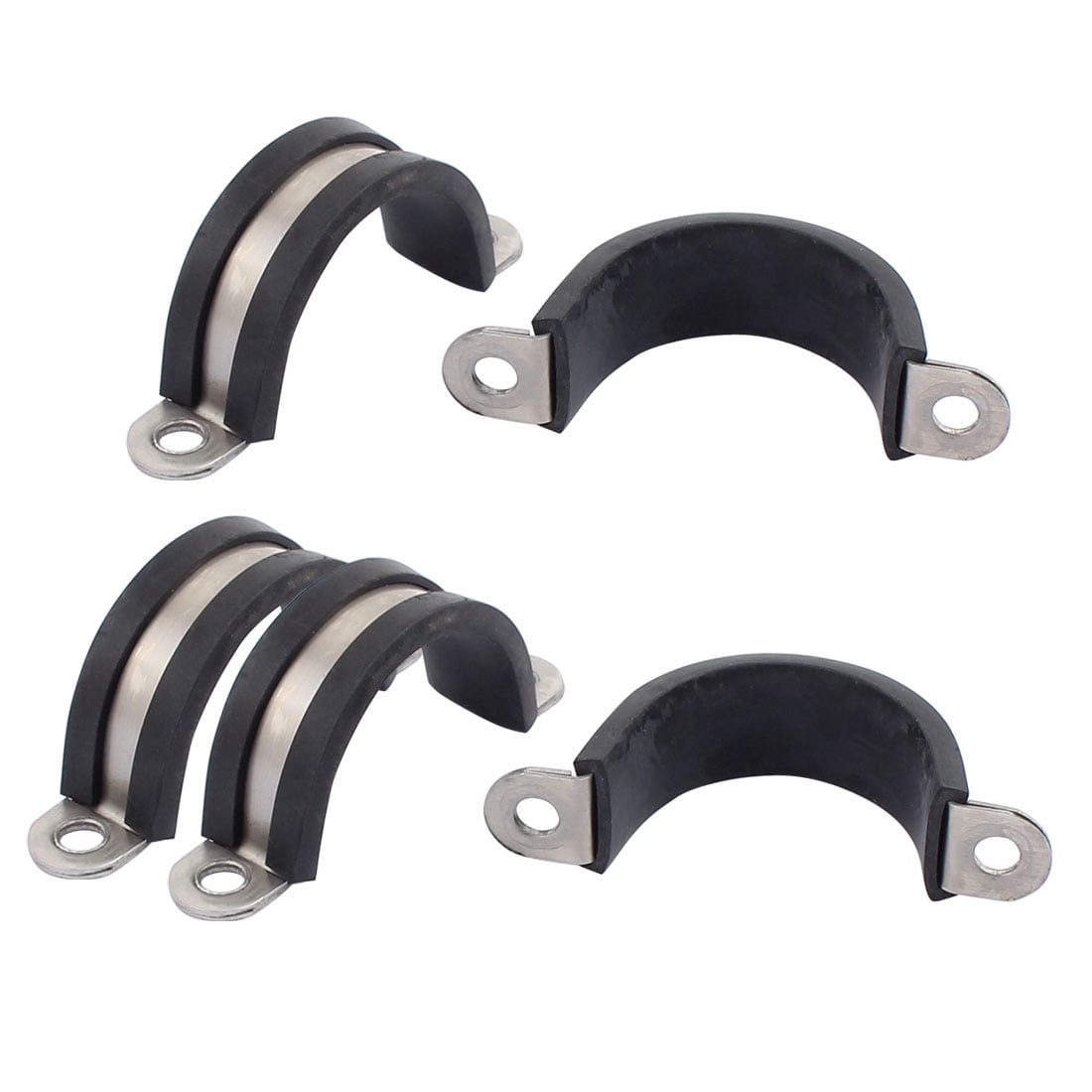 New chrome saddle bands 15mm bracket pipe clips plumbing DIY Pack of 20 