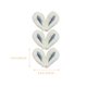 thumbnail image 3 of 30 piezas de tela Bunny Ears Hechor Materiales Materiales Central de cabello Accesorios de orejas de conejo, 3 of 6