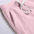 thumbnail image 6 of ITSAME Shorts for Boys, Basketball Print Cotton Elastic Waist Kids Athletic Casual Shorts with Pockets Pink 11-12T, 6 of 7