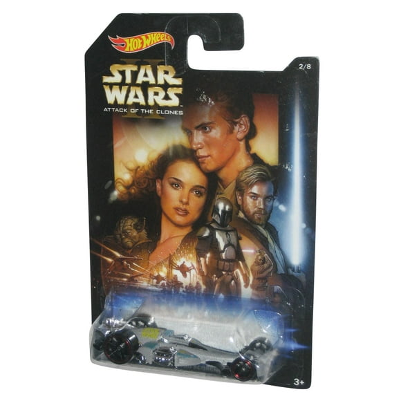 Star Wars Hot Wheels (2014) Attack of The Clones Nitro Scorcher Toy Car 2/8 -