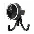 thumbnail image 5 of Mini Portable Octopus USB Camping Desktop Fan 1200mAh Battery Powered 3 Gear, 5 of 15