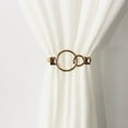 thumbnail image 2 of Less Than 5 Home Textile Storage Curtain Tiebacks 1pc Knot Drape Holdbacks for Home and Office Strong Curtain Buckles with Woven Rope for Decoration, 2 of 4