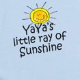 thumbnail image 2 of CafePress - Yaya's Sunshine Infant Bodysuit - Baby Light Bodysuit, Size Newborn - 24 Months, 2 of 4