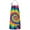 Colorful Rainbow Tie, variant on Colorful Rainbow Tie Dye Spiral Pattern Apron-Garden Aprons for Women with Pockets-Cotton Linen Waterproof Kitchen Cooking Gardening Aprons Adjustable for Kitchen,Cooking,BBQ and Salon 33x27 Inch
