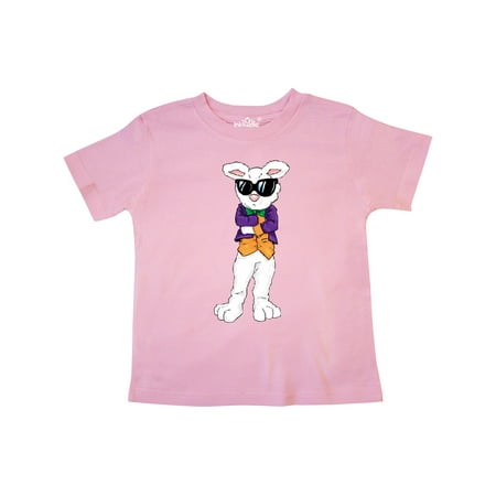 

Inktastic Easter Bunny Boss with Sunglasses and Jacket Gift Toddler Boy or Toddler Girl T-Shirt