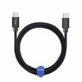 thumbnail image 1 of Blu Element Braided Charge/Sync USB-C to USB-C Cable 4ft 60W Black, 1 of 5