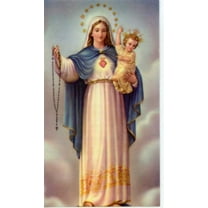 Rosary Novena Prayer holy card - laminated - Pack of 25