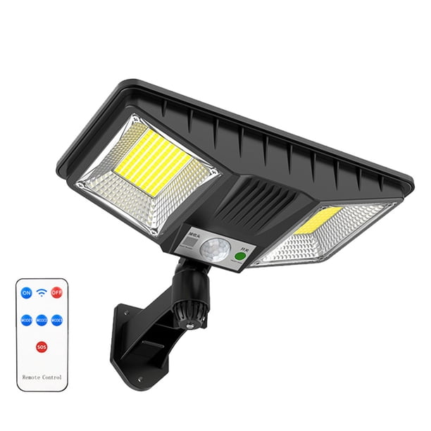 Moyic Lámpara de calle Solar montada en la pared, accesorio para el hogar, lámparas de paisajismo, iluminación impermeable, adorno, Sensor de Iluminación y accesorios 160LED Moyic HA073789-02