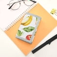 thumbnail image 7 of JIALIOU Nylon Trifold Card Wallet with ID Window Zipper Pocket for Men Women Teen Apples Oranges Bananas, 7 of 7