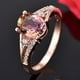 thumbnail image 5 of Anillo de Compromiso Nupcial con Piedras Naturales onlyliua Tamaño 5-11, 5 of 7