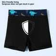 thumbnail image 4 of Boys Swim Trunks with Boxer Brief Liner Compression Swimming Shorts Stretchy UPF Quick Dry Swimsuit, 4 of 4