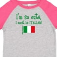 thumbnail image 4 of Inktastic So Cute Italian Boys or Girls Toddler T-Shirt, 4 of 5