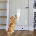 thumbnail image 2 of 14*48cm Cat Sofa Protector Transparent Cat Claw Protector Sticker for Fabric or Leather Sofa 4pcs, 2 of 4