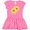 Raspberry with Polka Dots, variant on Inktastic Yellow Sunflowers Gift Baby Girl Dress