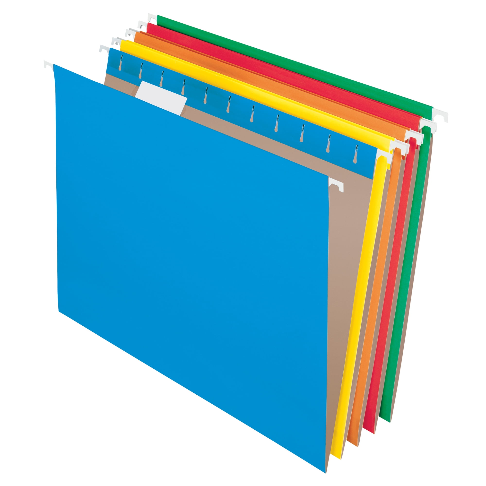 MyOfficeInnovations Poly Expanding Hanging File Folders Letter Size Assorted 5 