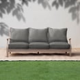 thumbnail image 4 of Sorra Home  Indoor/Outdoor Deep Seating Sofa Pillow and Cushion Set 23.5 x 23 x 5 Sofa Pillow Cushion Set Corded - Graphite, 4 of 5