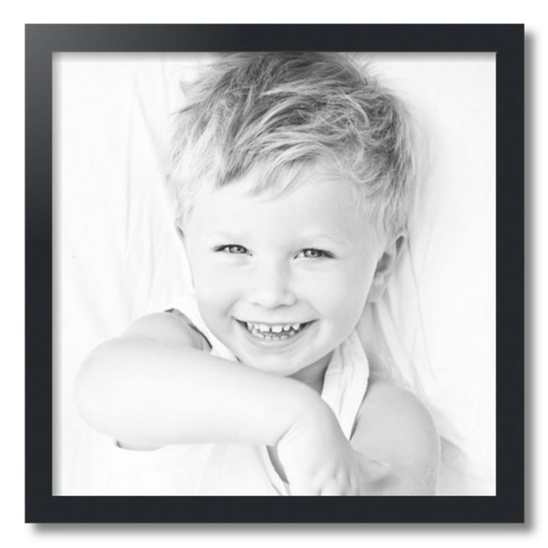 ArtToFrames 20x20 CM / 7.87x7.87 INCH Black Picture Frame, This