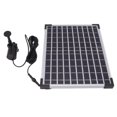 thumbnail image 3 of Reinicio rápido, fácil limpieza, soporte ABS y compatibilidad con 10 V. Bomba de cascada de 12 W alimentada por energía solar para uso en exteriores, 3 of 8
