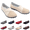 Beige, variant on Womens Leather Slip On Flat Loafers Orthopedic Walking Shoes Low Top Casual Walking Nurse Shoes Outdoor Versatile Trendy Driving Shoes Blue