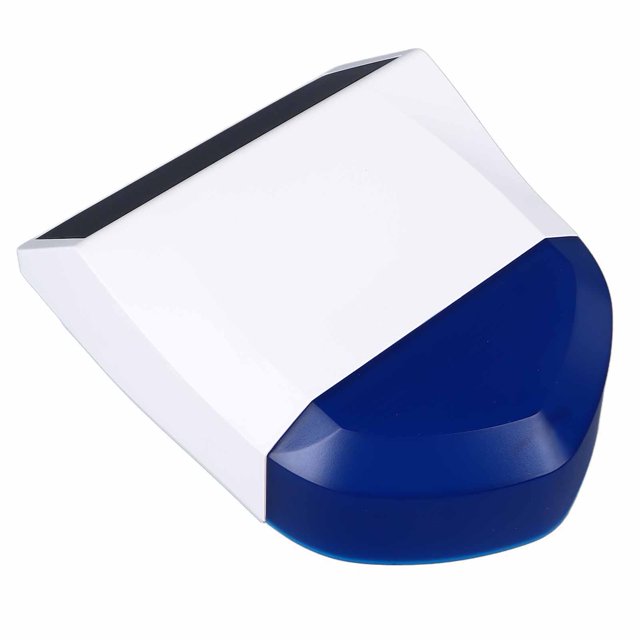 Alarma de Sonido Solar ANGGREK Luz de Sirena Alimentada Por Energía Solar Alto Decibelio Bajo Consumo de Energía