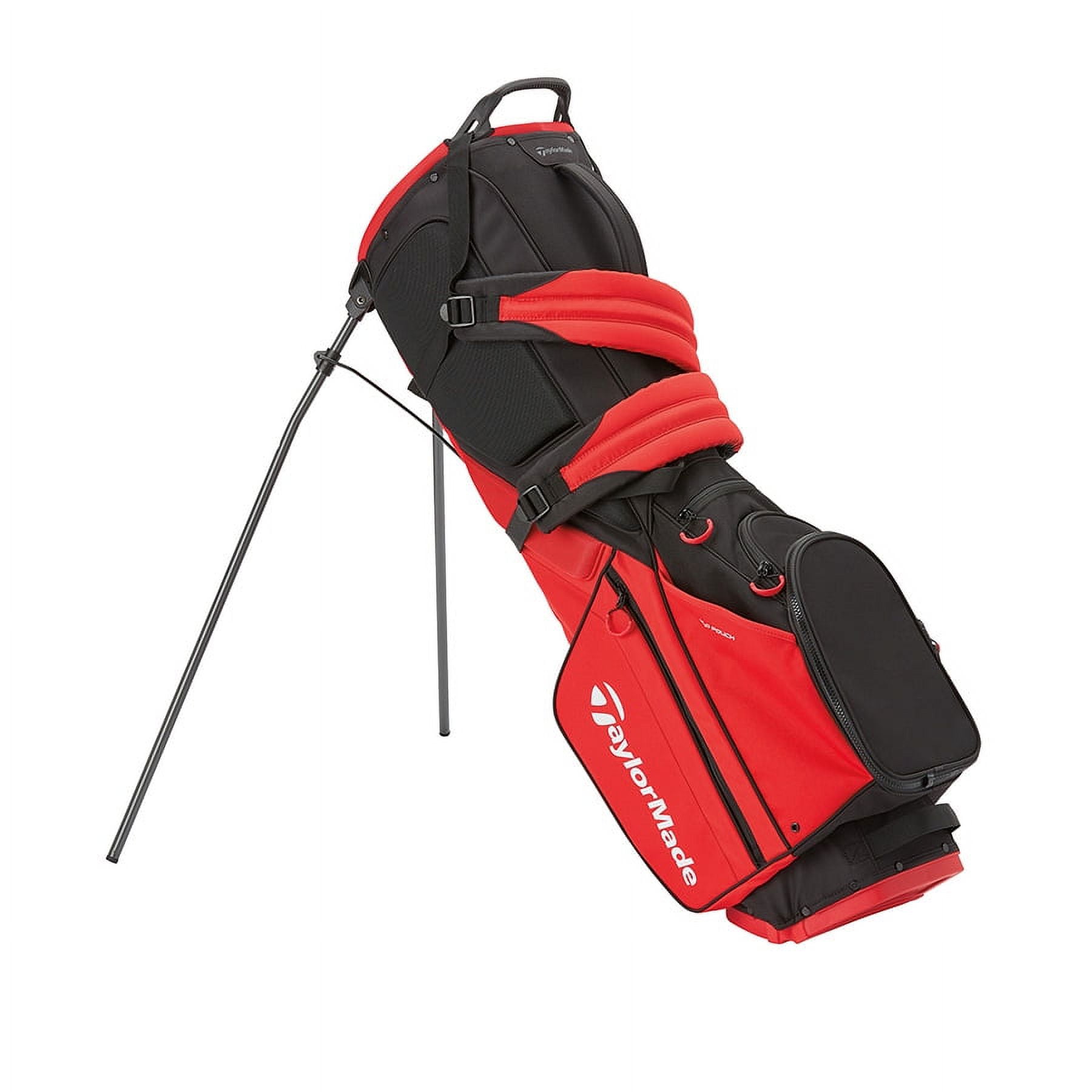 TaylorMade FlexTech スタンドバッグ ネイビー/レッド Taylor Made Professional Stand Bag Navy/Red Men's Caddy Ba