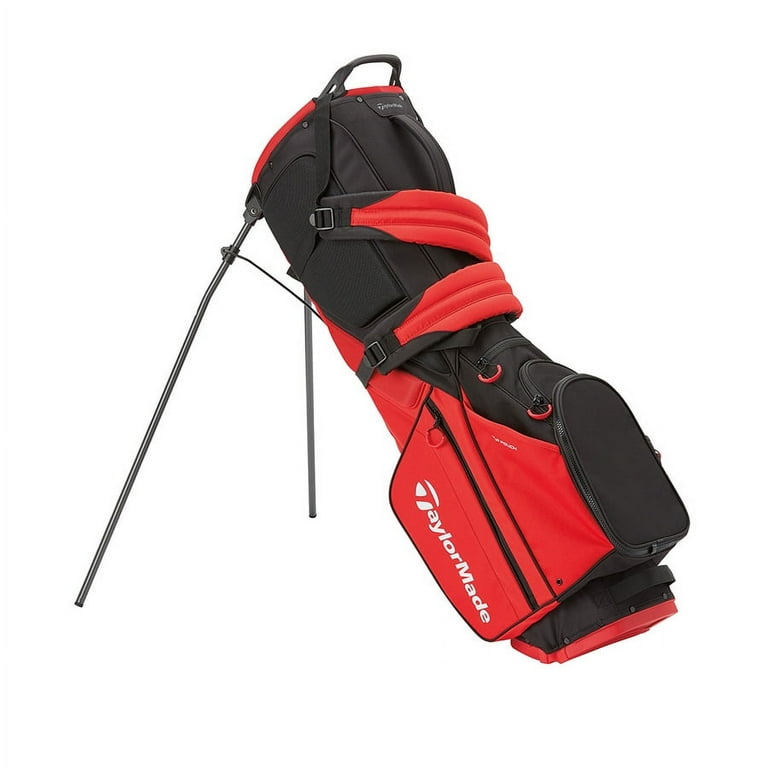テイラーメード・ハンディーバッグ NEW TaylorMade Golf TM22 FlexTech Stand Bag 5-way Top - Red