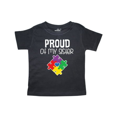 

Inktastic Autism Awareness Proud of my Sister Gift Toddler Boy or Toddler Girl T-Shirt