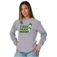 thumbnail image 3 of Betty Boop Irish St Patricks Day Women's Long Sleeve T Shirt Brisco Brands S, 3 of 6