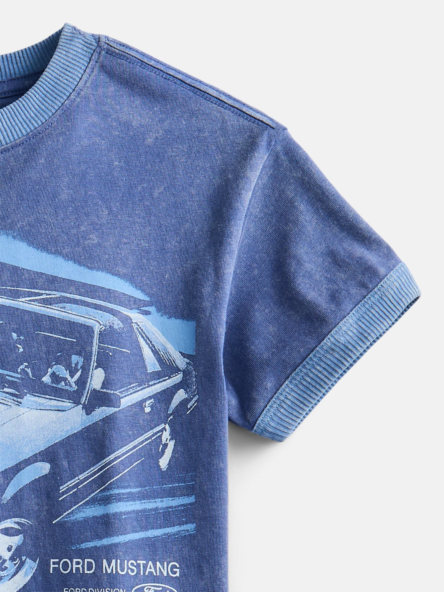 Mustang Boys Graphic Tee with Short Sleeves, Sizes 4-18