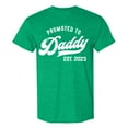 thumbnail image 4 of T-Shirt Ladies Promoted To Daddy 2023 Funny Sarcastic Saying Humor Joke T Shirt Mens Shirts Short Sleeve Green S, 4 of 4
