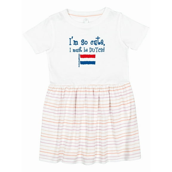 Inktastic So Cute Dutch Girls Toddler Dress