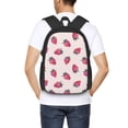 thumbnail image 6 of Daiia Hand Drawn Strawberry Backpack for Men and Women -Durable Backpack Large Capacity, Water-Resistant Bag with Adjustable Straps and Laptop Compartment, 6 of 9
