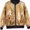 Gold, variant on Kids Jacket (2-13 Years) Long Sleeve Hoodless Casual Outerwear Polyester Hot Pink Size 2T