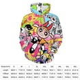 thumbnail image 2 of The Powerpuff Girls Unisex Sweatshirts Loose Pullover Sweater Hooded Hoodie 3D Printing Jacket Winter Fall Clothes 6XL, 2 of 7