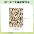thumbnail image 4 of Kdxio Colorful Fruits Pattern Golf Towel (24" X 16") with Carabiner Clip - The Convenient Golf Cleaning Towel, 4 of 8