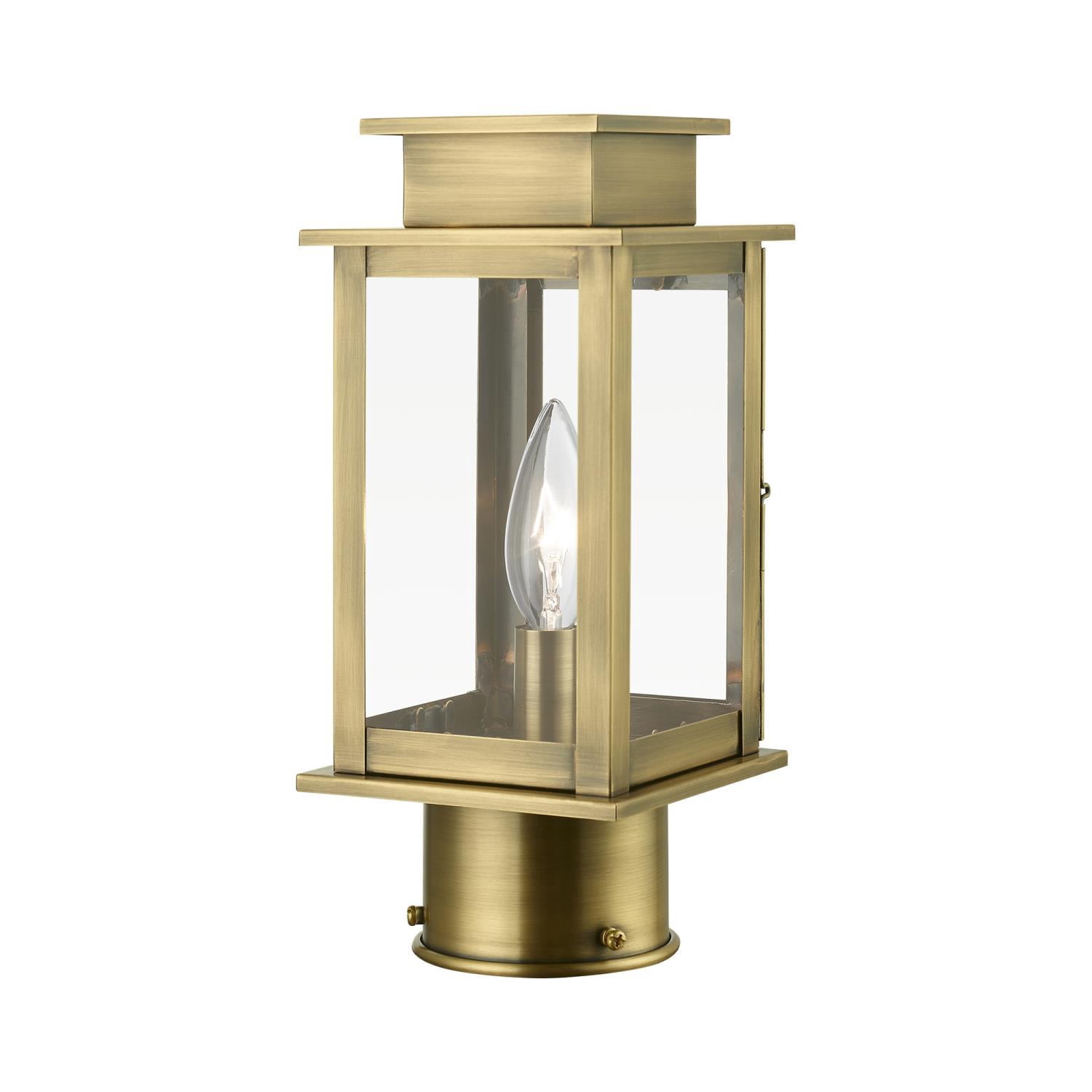 Livex Lighting - Princeton - 1 Light Outdoor Mini Post Top Lantern In Classic