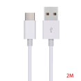thumbnail image 3 of Injueey Cable de carga rápida para teléfono 2A (Max), Cable USB tipo C, de Android, Cable de datos tipo C para P40 Mate 30 Teléfono y Comunicación blanco 2m, 3 of 6
