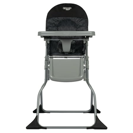Cosco Kids Simple Fold High Chair, Noir Dot