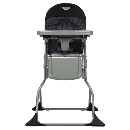 COSCO KIDS SIMPLE FOLD HIGH CHAIR, BLACK