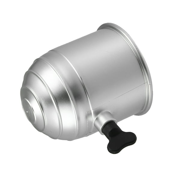 Unique Bargains Universal Trailer Hitch Ball Cover with Knob Waterproof Dustproof 50mm ID Silver Tone for Car Truck RV