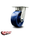 thumbnail image 2 of 5 Inch Kingpinless Solid Poly Wheel Swivel Top Plate Caster Service Caster Brand, 2 of 2