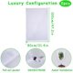 thumbnail image 2 of Paquete de 2 fundas protectoras para plantas de hibernación, velo protector de hibernación con cremallera para árboles, palmeras, uso en exteriores (80 x 100) esquí esquí Gafas de esquí, 2 of 5