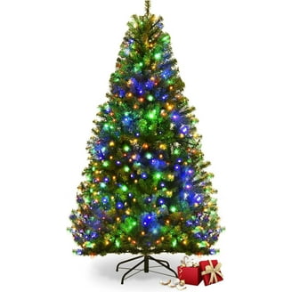 Christmas Time 6.5ft Greenland Pine Artificial Christmas Tree, 550