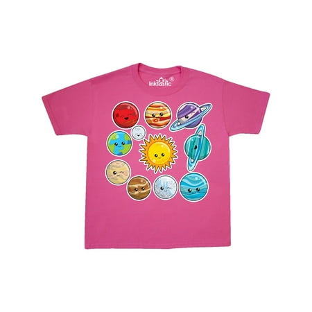 Happy Sun Moon and Planets Youth T-Shirt