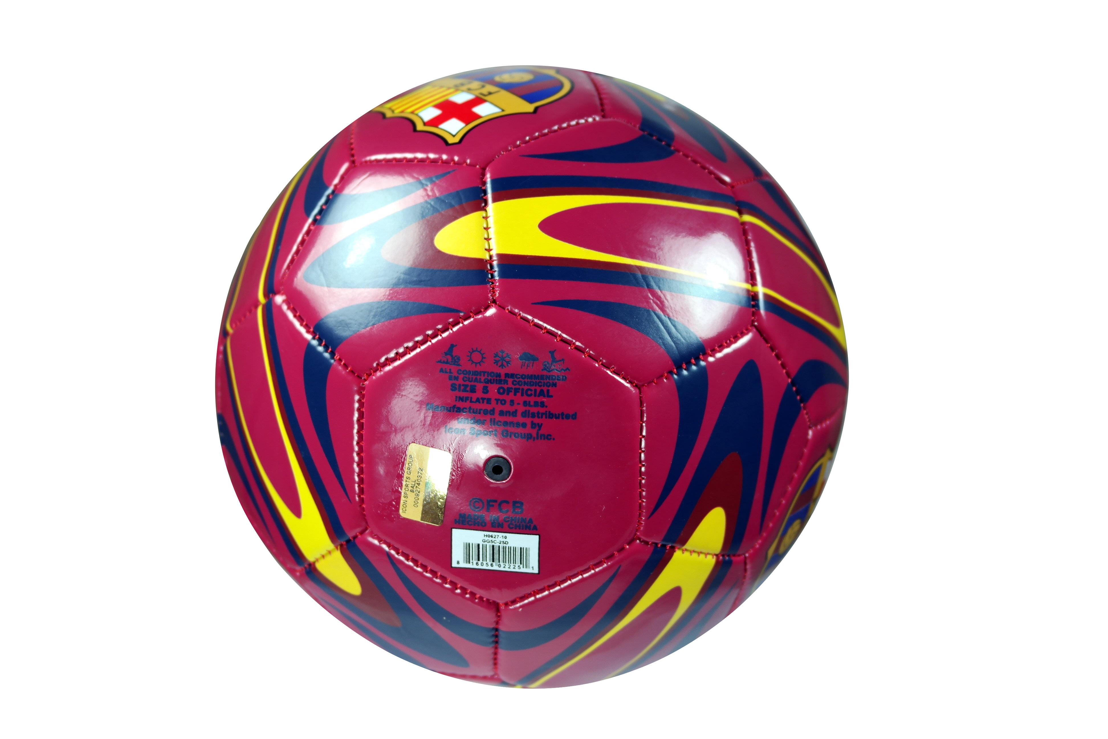 FC Barcelona Authentic Official Licensed Soccer Ball Size 5 - 04-9