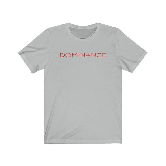 DOMINANCE Jersey Short Sleeve Statement Tee