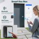 thumbnail image 2 of Caja de bloqueo de llave igente con cerradura electrónica Bluetooth y control por APP & código PIN, eKey coartida para inmobiliario de Airbnb, cerradura de pared para casa y oficina, 2 of 5