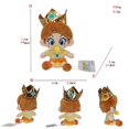 thumbnail image 1 of Juguetes de peluche de princesa Peach Mario, muñecos de peluche Kawaii, muñecas de dibujos animados, regalo de cumpleaños y Navidad para niños, colección, 1 of 6